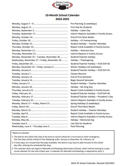 2023-2024 Calendar English